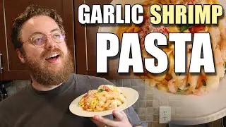How to Make Garlic Shrimp Pasta