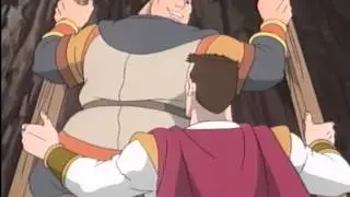 KING ARTHUR AND THE KNIGHTS OF JUSTICE ON PUSSING OUT A FOOT OFF THE GROUND!