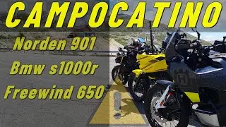 DAI CASTELLI ROMANI ai 1800mt di CAMPOCATINO  | #suzuki #norden901 #s1000r !!!