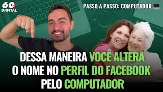 DESSA MANEIRA VOCÊ ALTERA O NOME NO PERFIL DO FACEBOOK PELO COMPUTADOR.