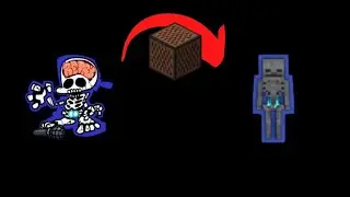 FNF | Friday Night Funkin' Game Over but in Minecraft