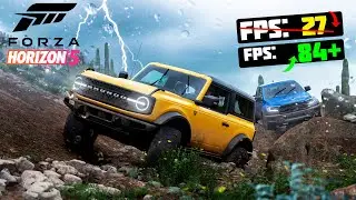 🎮Forza Horizon 5: MAXIMUM OPTIMIZATION AND FPS UP ON A LOW PC / BEST SETTINGS FORZA 5