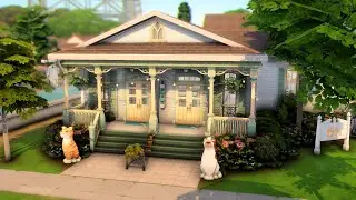 Willow Creek Vet Clinic - Sims 4 Speedbuild (No CC)