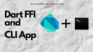 Dart FFI and CLI | CLI using dart2native and FFI | CLI in Dart 