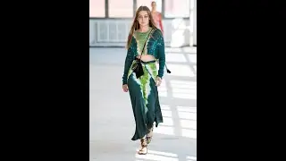 Gigi Hadid walks for Altuzarra