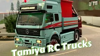 Tamiya RC Trucks beim MTC Osnabrück LKW Modellbau Scale 1/14