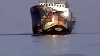 Sinking of the Antilles Star   full video of shipwreck