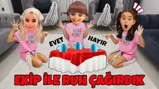 ELİF VE KOMŞU EKİBİ ANNEDEN GİZLİ RUH ÇAĞIRDI !! BAKIN KİM GELDİ !!