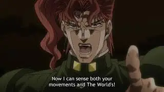 Kakyoin VS Dio But kakyoin has giorno's theme