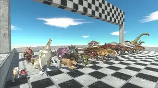 60 Units Speed Race - Animal Revolt Battle Simulator