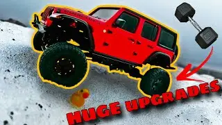 Cheap RC Mini Crawler gets BIG UPGRADES!