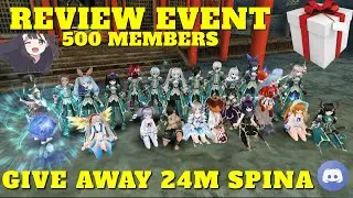Toram Online - Event Fotbar + Give Away 🎁 (24M Spina) || Discord Toram_Online Indonesia