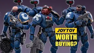 JOYTOY Warhammer Space Marines Incursor Action Figures: Review & Unboxing: