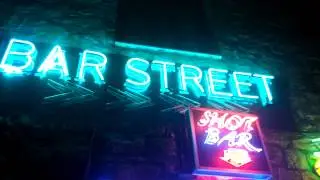 Bar Street in Marmaris. Улица баров в Мармарисе.