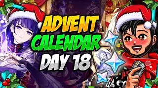 GUESS the Characters by PULLS - DAY 18 | Giveaway FREE Primogems | Genshin Impact Advent Calendar