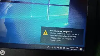 usb device not Recognized  problem in windows 100% fix 💯🔥|| USB not Recognized glitch