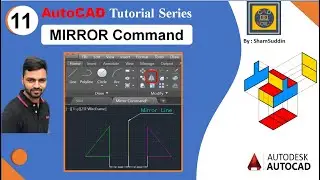 #11 | Mirror Command | Autodesk-AutoCAD | AutoCAD2018 | AutoCAD Tutorial Series |