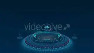 HUD Logo Reveal - After Effects template