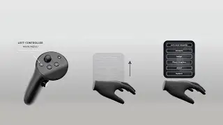 UX/UI - VIRTUAL REALITY MENU