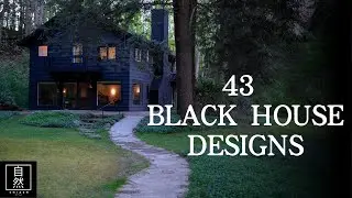 The Art of Contrast: Inspiring Black House Designs Redefining Modern Architecture