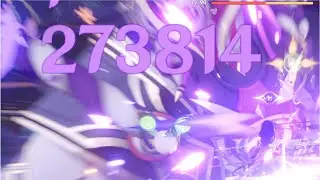 C0 Raiden 273k Damage vs Scaramouche weekly boss
