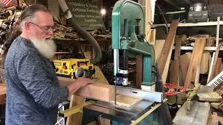 How to cut tapered wooden table legs. #woodworking #diy