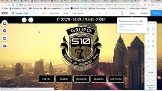 como colocar foto no site