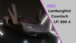 2022 Lamborghini Countach LPI 800-4 (GTA V Mod showcase)