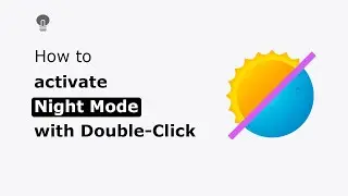 🔵How to get Night mode enabled in double click menu? | Unlock the Secret Menu