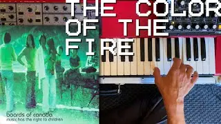 BOARDS OF CANADA - The Color of the Fire (Nord Lead 2x & Moog Minitaur Synth Cover)