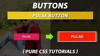 Pulse effects On Button Using Pure CSS By VRPawar  Plz SUBSCRIBE My Channels for the Daily Videos
