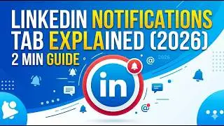 LinkedIn Notifications Tab Explained 2026   2 Min Guide