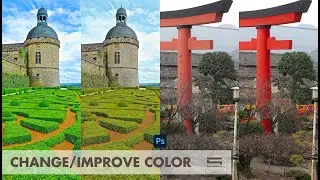 Easy to Change or Improve Color by Color Mixer (Thay đổi màu với Photoshop)