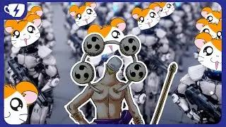 ENEL TEM UM EXERCITO DE HAMTAROS CIBORGS NA LUA!
