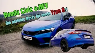 Honda Civic e:HEV - kann der kompakte Riese überzeugen?! (4K UHD) | Cars & Cakes