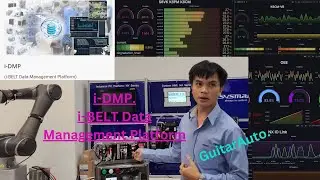 IIoT i-DMP (i-BELT Data Management Platform) PLC OMRON NX5 Demo Dashboard Grafana 