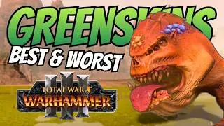Greenskins BEST & WORST Units in Total War Warhammer 3