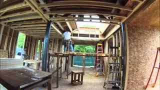 Framing the USC fluxHome skylight