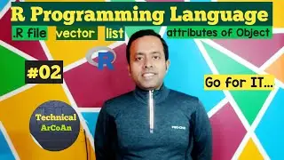 R Programming Language (Part-2) | attributes of object | vector | list | c() | list() | R Tutorial