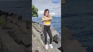 TikTok Indonesia..... Coba di Pantaiii 