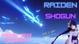 Genshin Impact | Pulling for Raiden Shogun (Ei) The 💜 of my Life