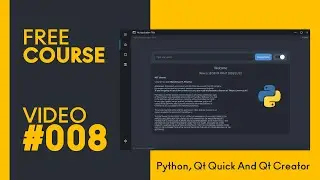 PYTHON and QT QUICK - Resize Window With Custom Title Bar  - [MODERN GUI] - 