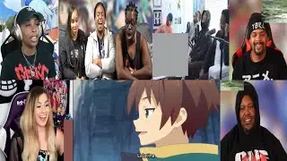 KONOSUBA EPISODE 10 REACTION MASHUP!!