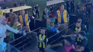 AL Hilal FAN HITS HAMDALLAH AL ITTIHAD STRIKER AFTER THE MATCH 😳