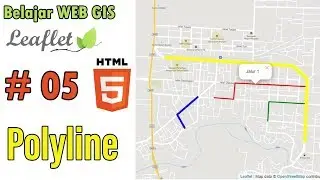 05 WebGIS Leaflet HTML - Polyline