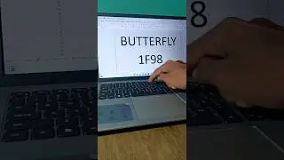 how to insert Butterfly 🦋 symbol shortcut key in word 