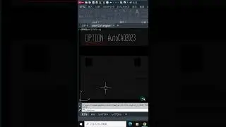 【OPTION機能の使い方 #Shorts】AUTOCAD2023