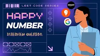 202 Happy Number | Java solution in Tamil | Interview question from LeetCode❗