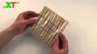 Прищепки деревянные (20шт.)