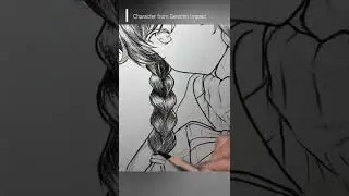 Drawing light and dark Venti | Genshin Impact 